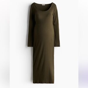 MAMA RIBBED BODYCON DRESS